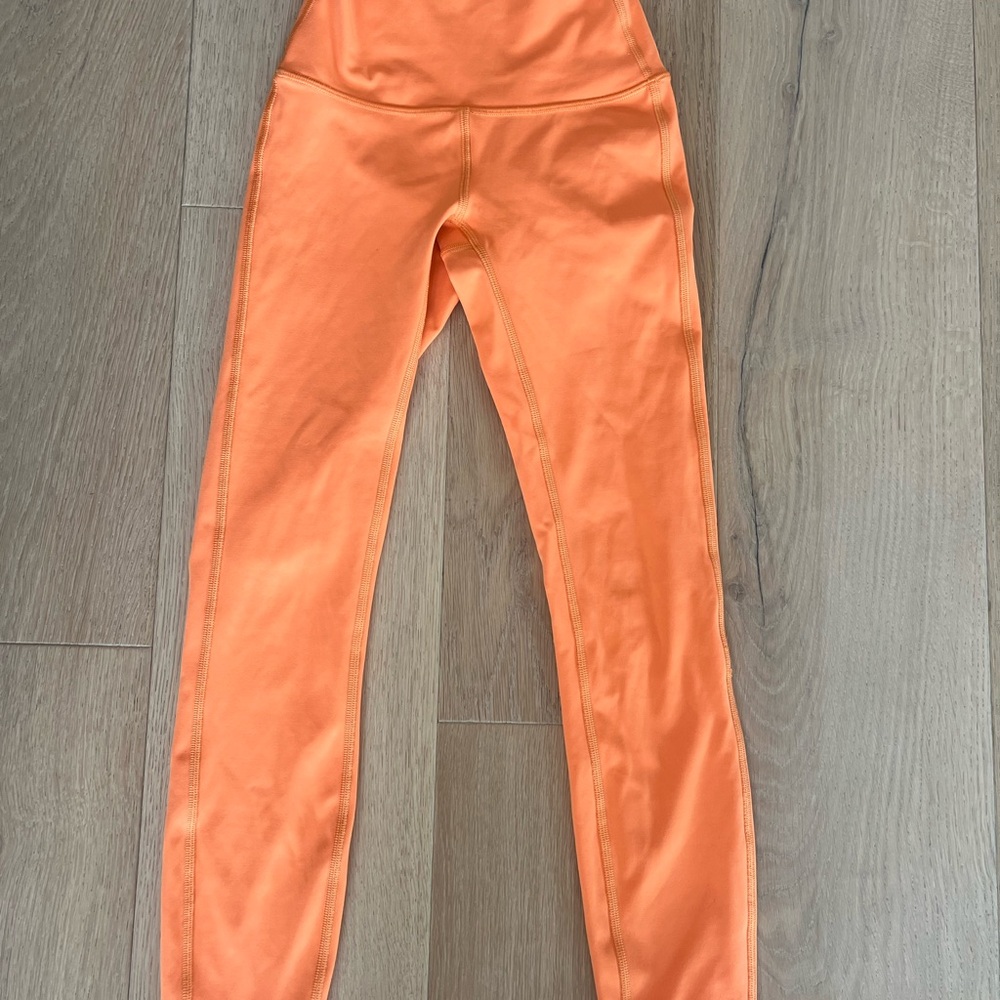 Lululemon Align high-rise leggings. Size 0, 25” inseam.